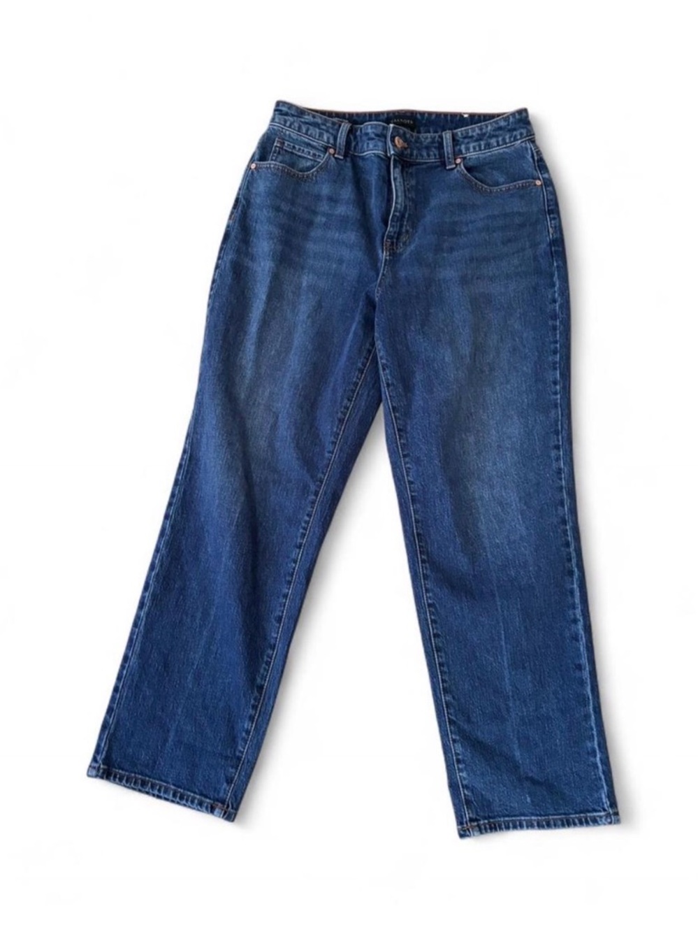 Talbots Men's Straight-Leg Blue Denim Jeans